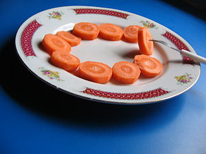 slices of carrot