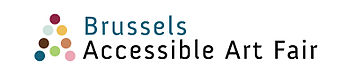 English: Brussels Accessible Art Fair Logo